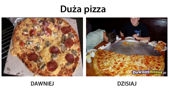 Duża pizza –  