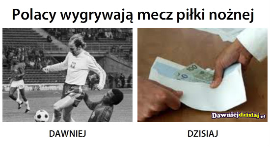 Polacy wygrywają mecz piłki nożnej –  
