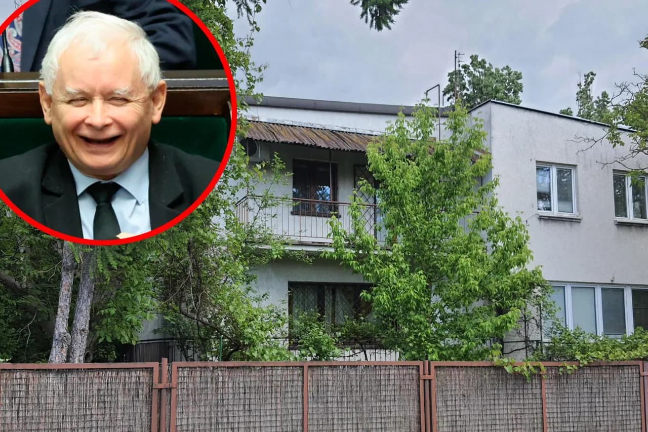 Gdzie mieszka Kaczyński? Zaskakujące szczegóły o jego domu w Warszawie Gdzie mieszka Kaczyński? Zaskakujące szczegóły o jego domu w Warszawie